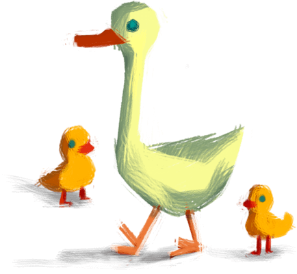 ducks in children’s book